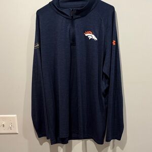 NFL Combine Authentic Navy Pullover
